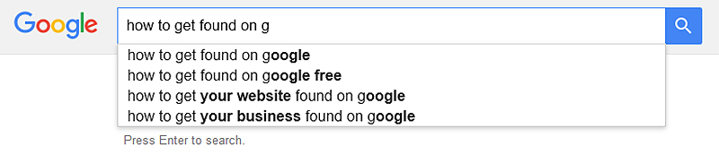 How to get found on google...